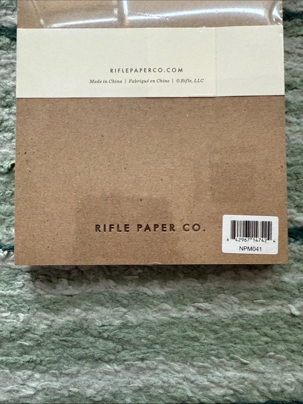 🆕 Rifle Paper Co. checklist notepad